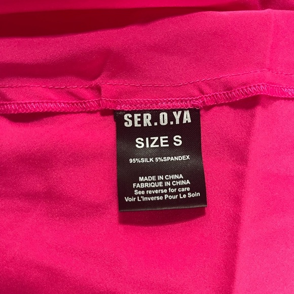 NWT SER.O.YA Emma Silk Dress - Picture 8 of 8